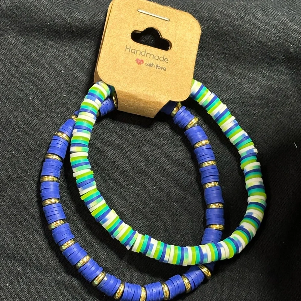 🐠 Clay handmade bracelet set